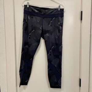 Lululemon Camo Crop Leggings - 25" length - Size 12